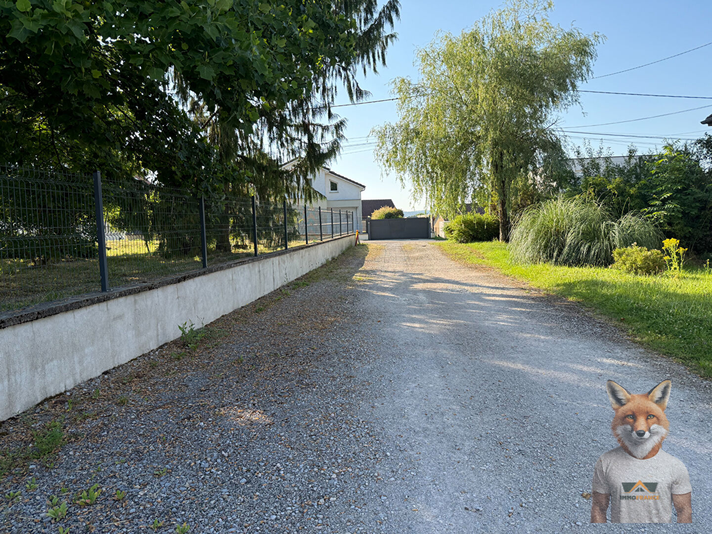 Terrain Grandfontaine 835 m2 au calme