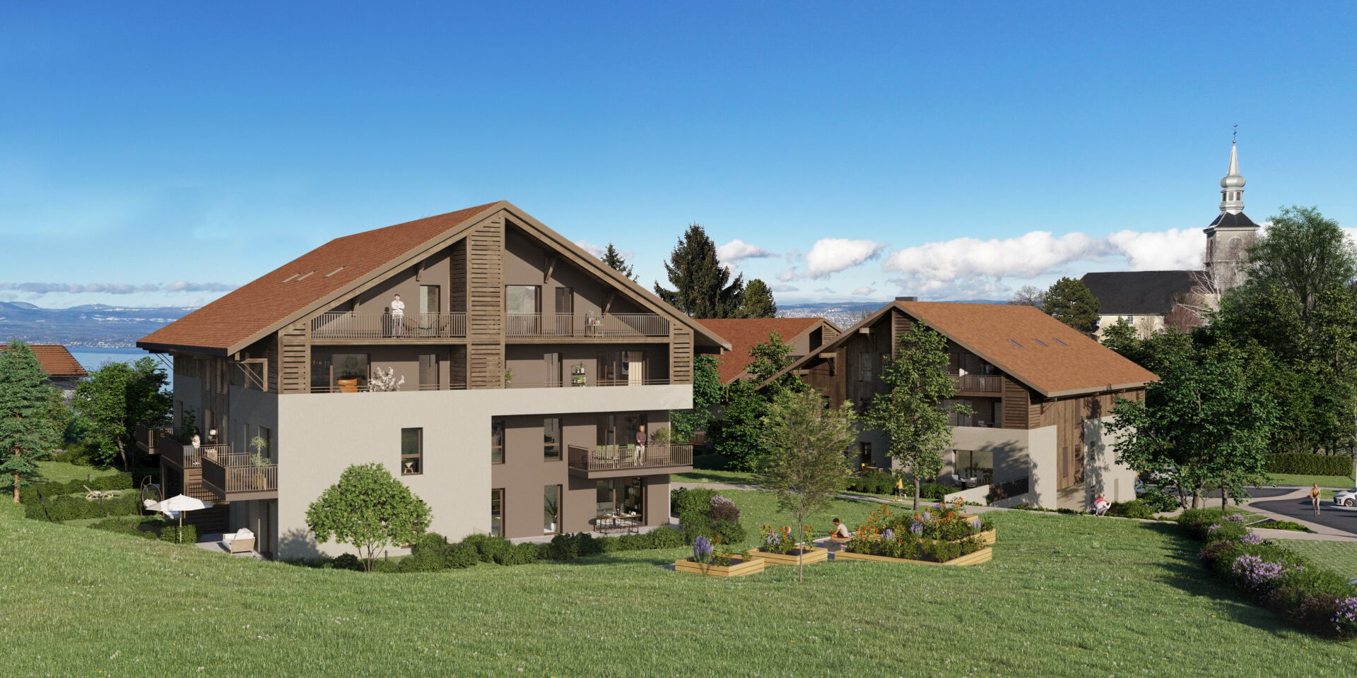 Vente Appartement de 4 pièces 79 m² - SAINT PAUL EN CHABLAIS 74500 | IMOGROUP EVIAN - IMOGROUP photo1