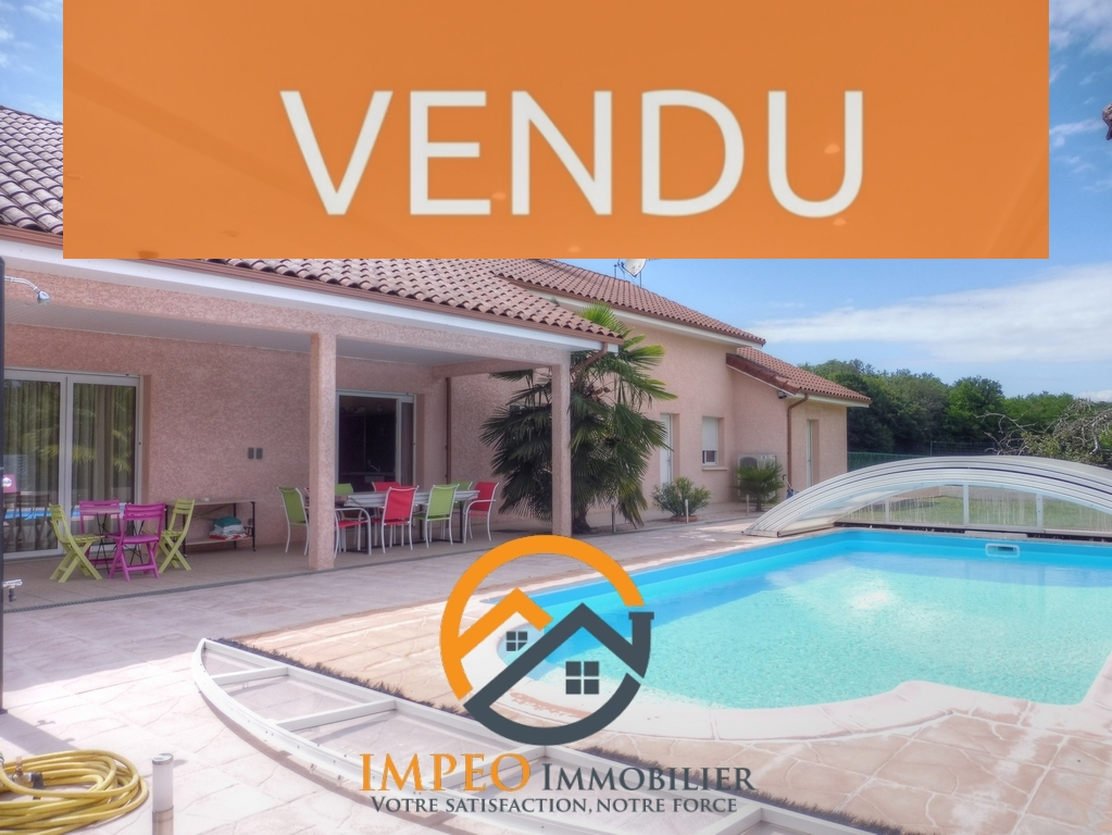 Maison Creys-Mépieu PLAIN-PIED de 140m² sur un terrain de 1200m² au CALME!