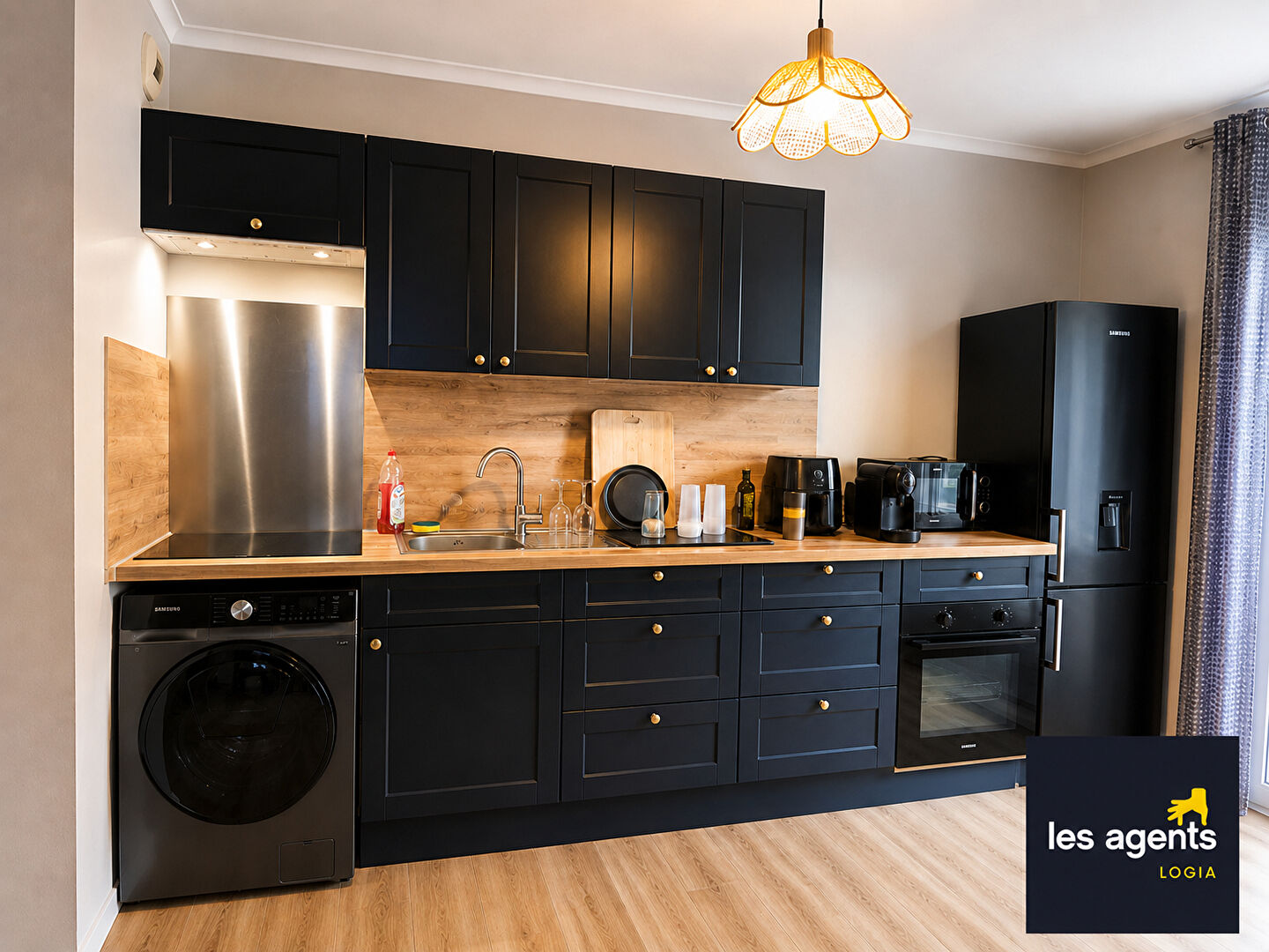 Appartement F2 rénové en RDC