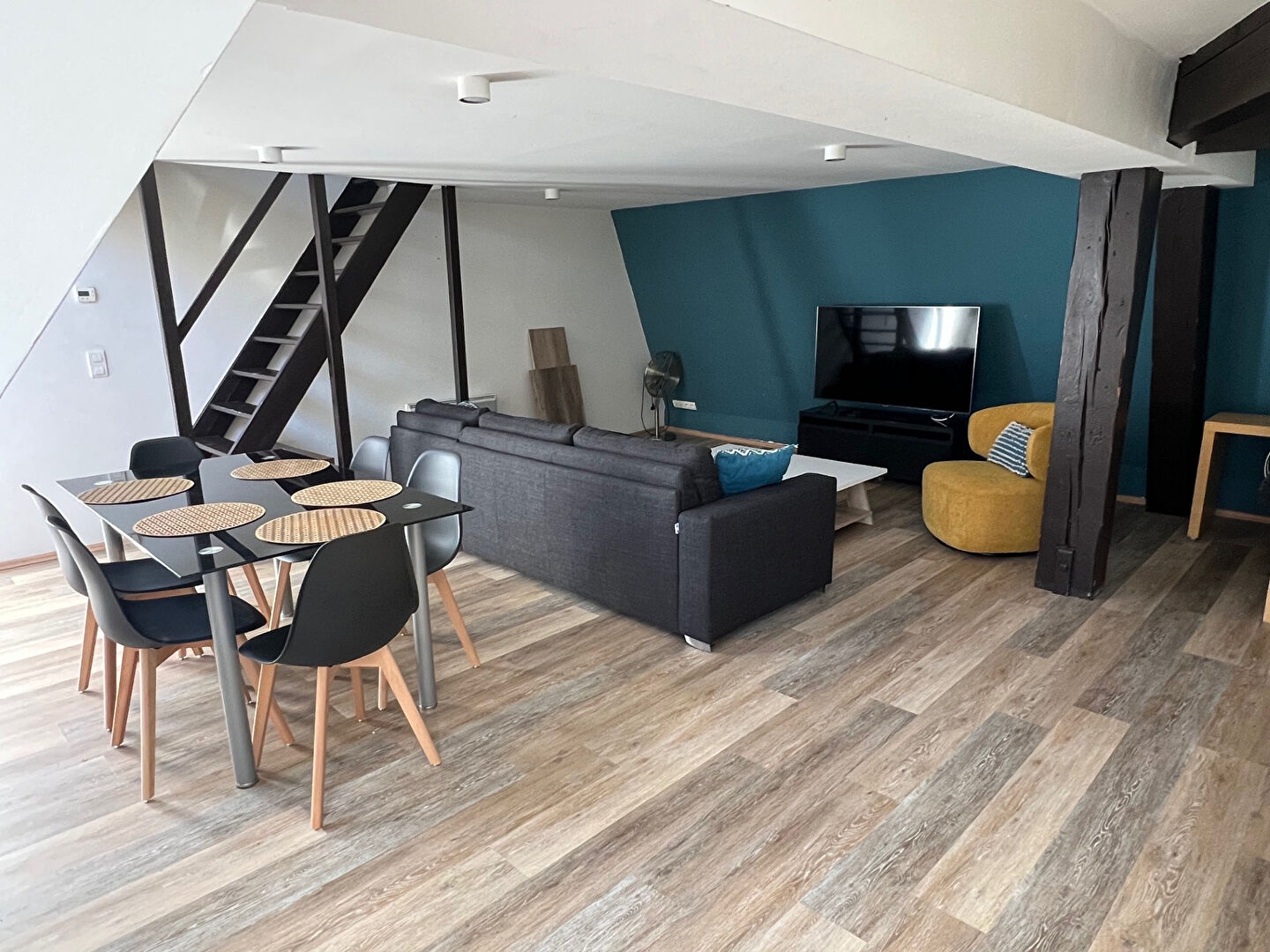 Duplex meublé hypercentre Nancy avec ascenseur