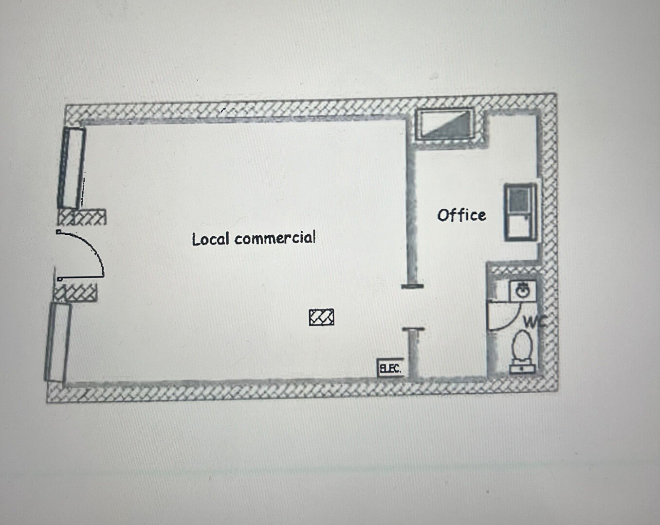 Local commercial  39 m2