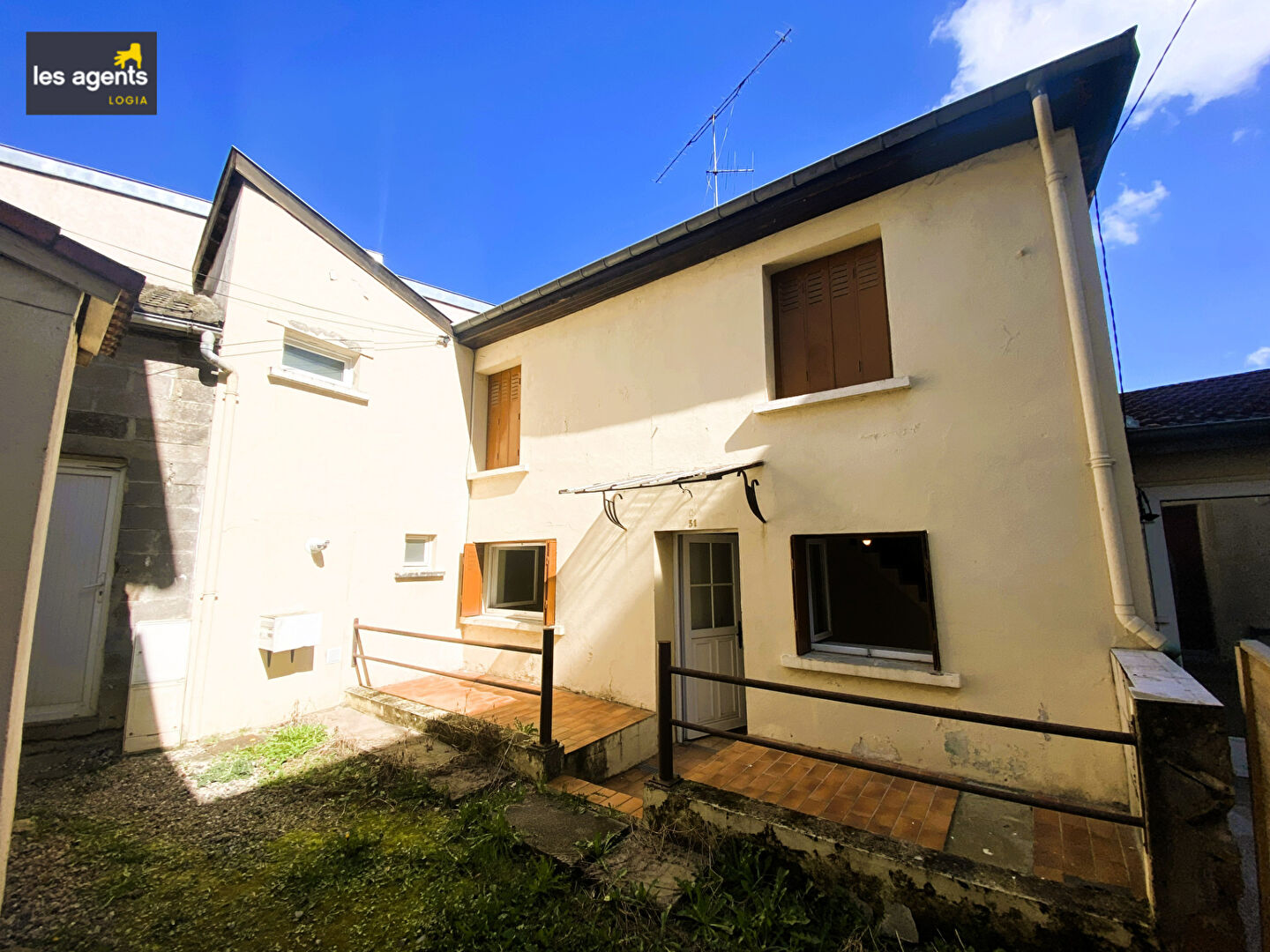 Maison 3 pièces et dépendance / extension à aménager