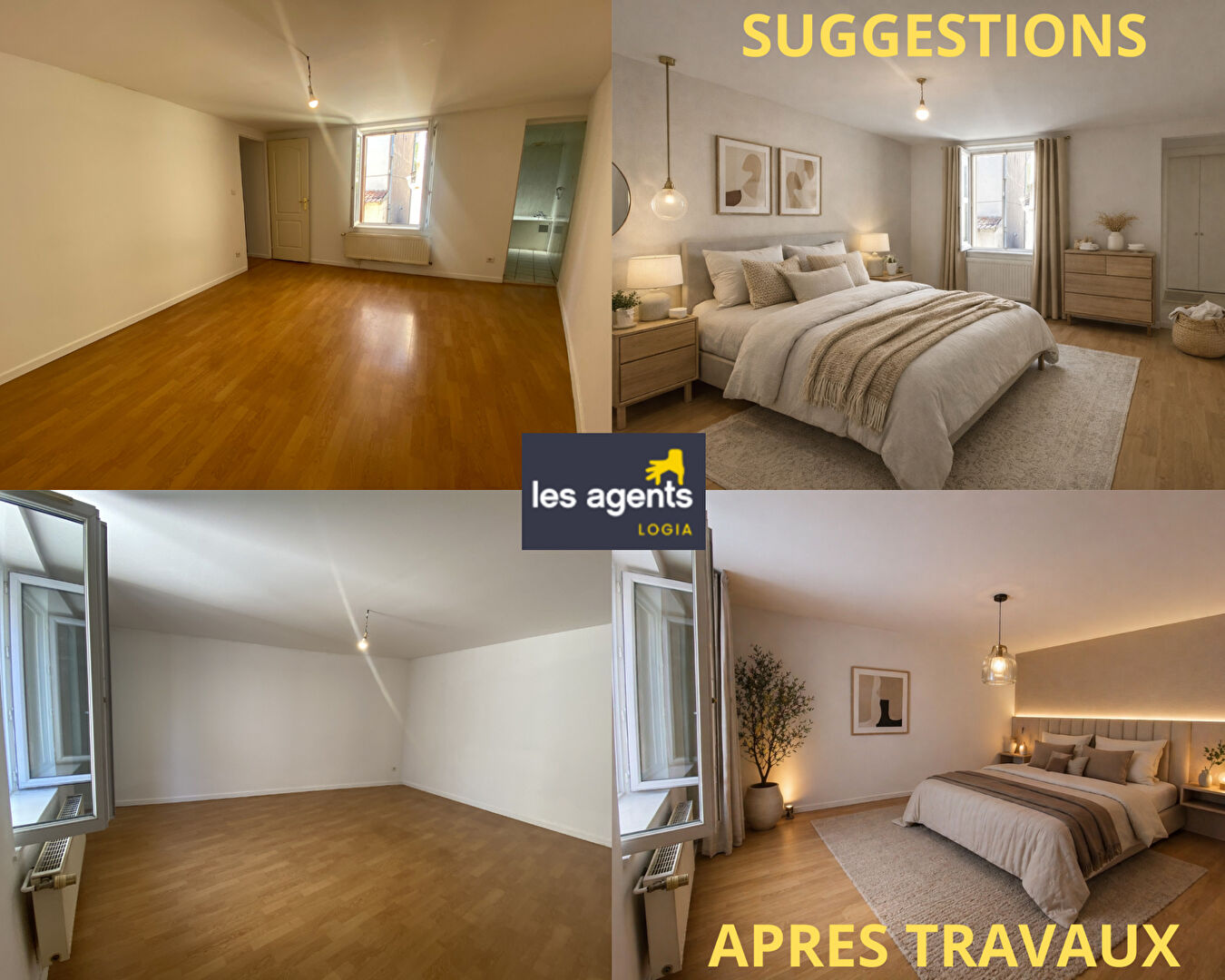 Maison 3 pièces et dépendance / extension à aménager