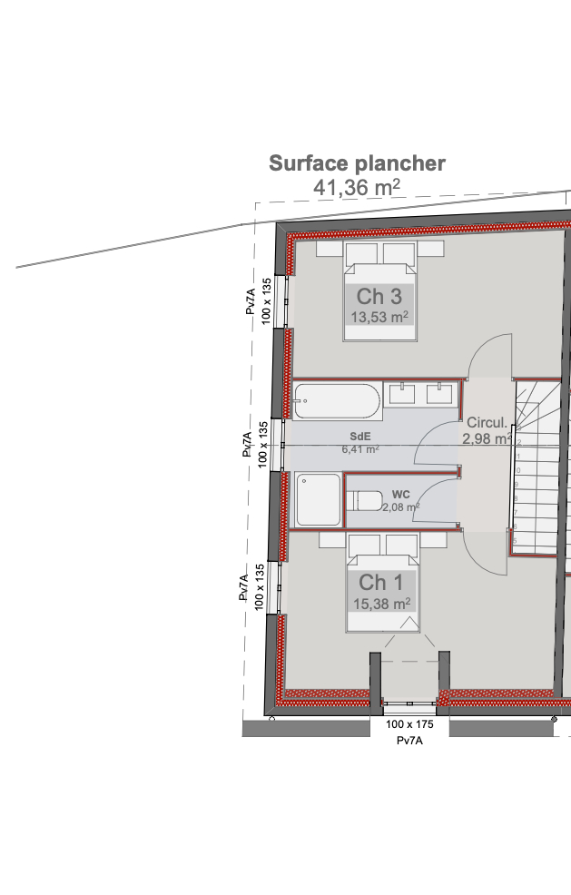 Photo MAISON RÉNOVÉ DE T5 DE 80M² AVEC TERRAIN DE 238M² ET PARKING image 6/6