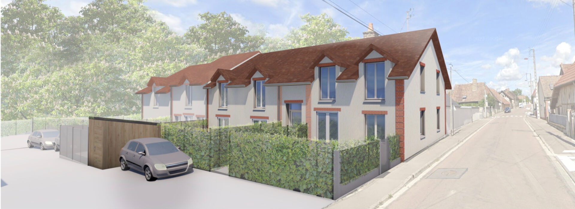 Photo ST PARRES AUX TERTRES, T3 DE 62M² AVEC TERRASSE ET STATIONNEMENT image 2/6