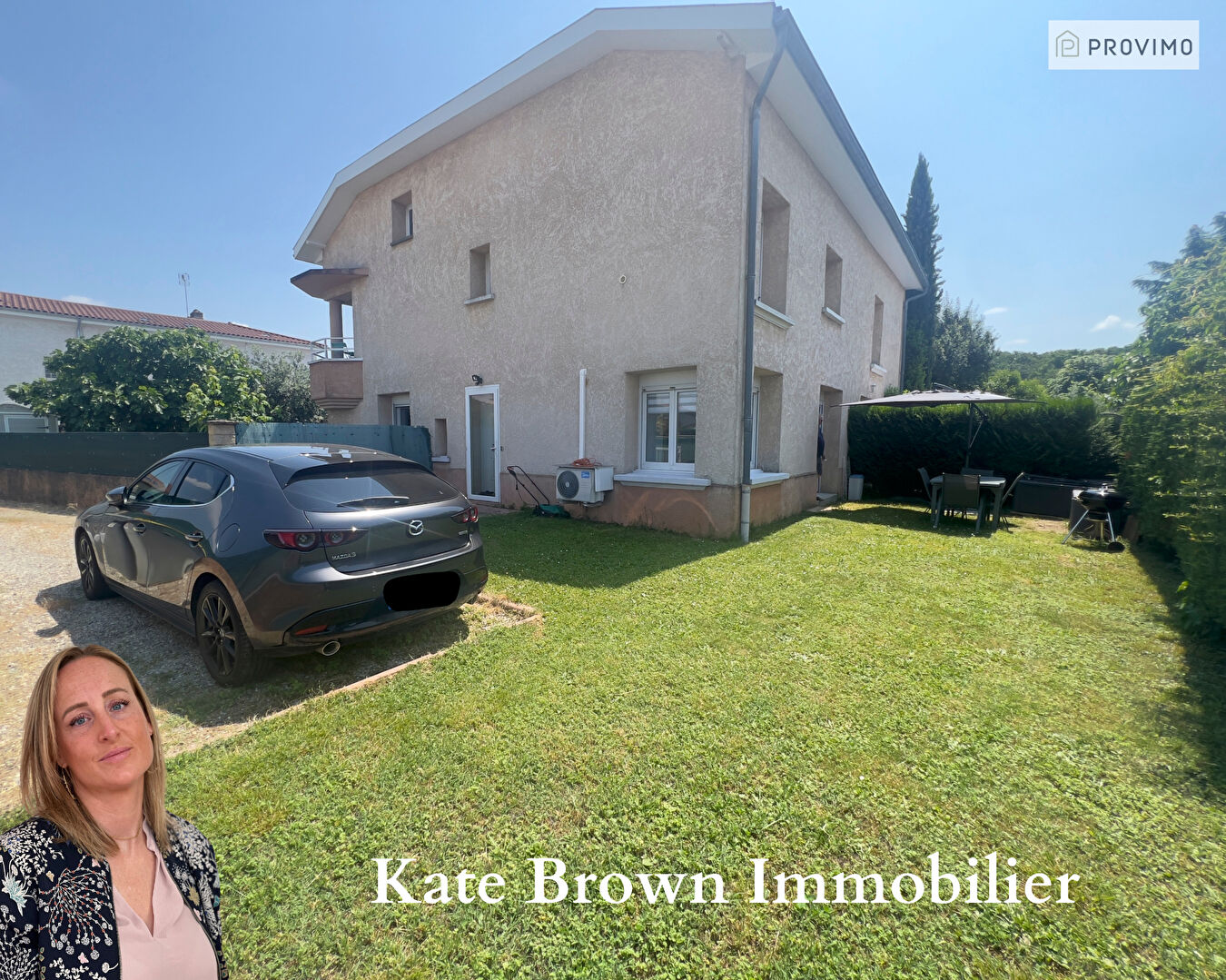 Photo Duplex privatif dans une copro de 4 logements à Saint Bonnet De Mure 2 chambres 68.27 m2 et jardin image 2/6