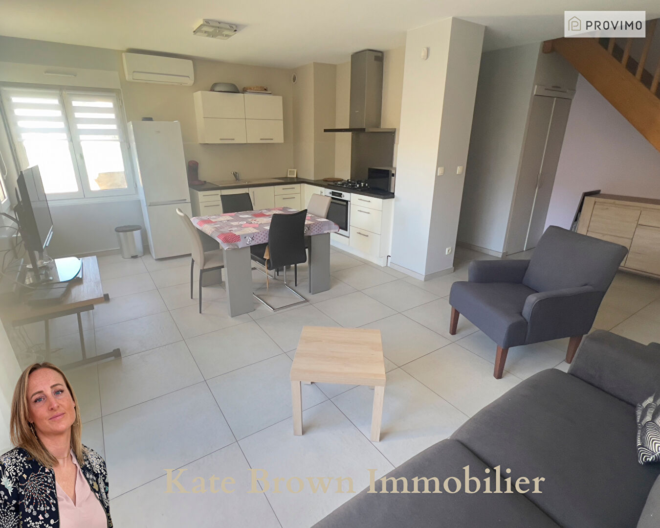 Photo Duplex privatif dans une copro de 4 logements à Saint Bonnet De Mure 2 chambres 68.27 m2 et jardin image 3/6