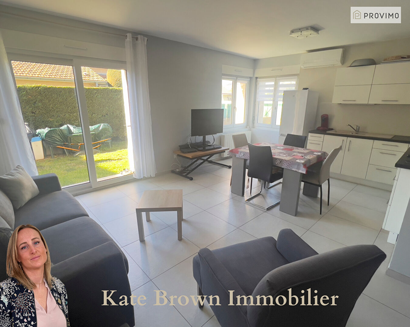 Photo Duplex privatif dans une copro de 4 logements à Saint Bonnet De Mure 2 chambres 68.27 m2 et jardin image 3/6