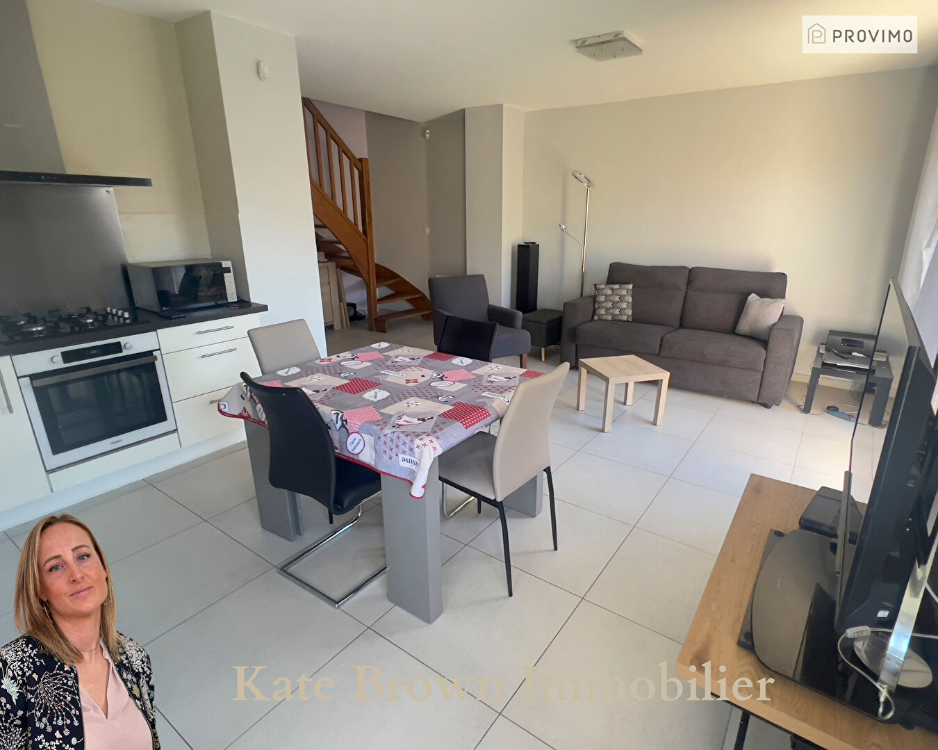 Photo Duplex privatif dans une copro de 4 logements à Saint Bonnet De Mure 2 chambres 68.27 m2 et jardin image 5/6