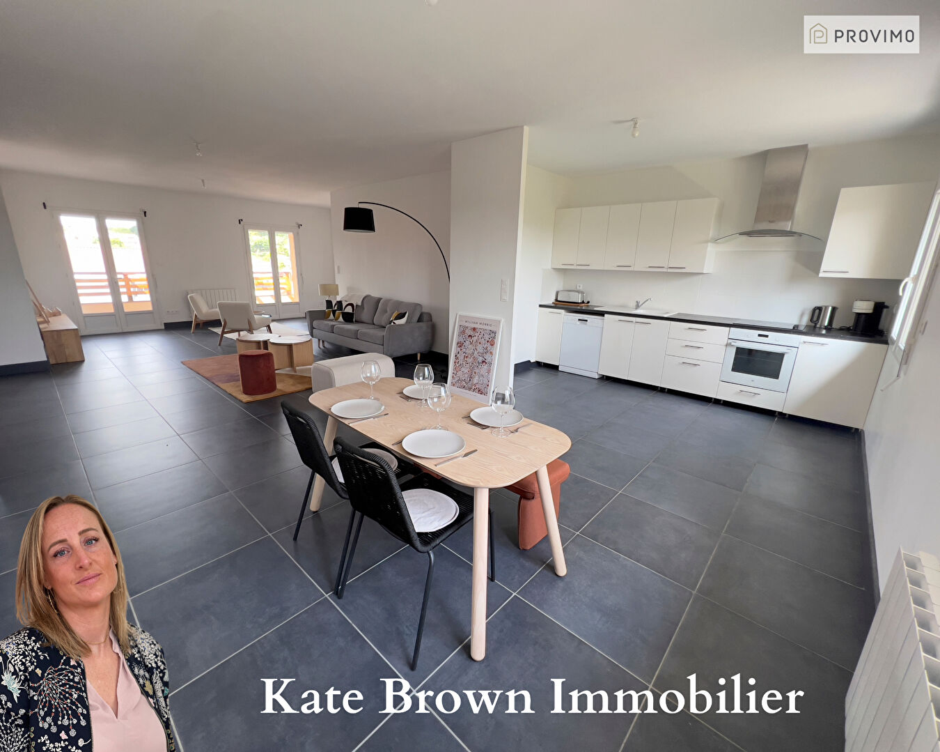 Photo Appartement dernier étage 140.17 m2 Genas Très grand séjour + 4 chambres + 2SDO + Garage + 2 parkings image 2/6