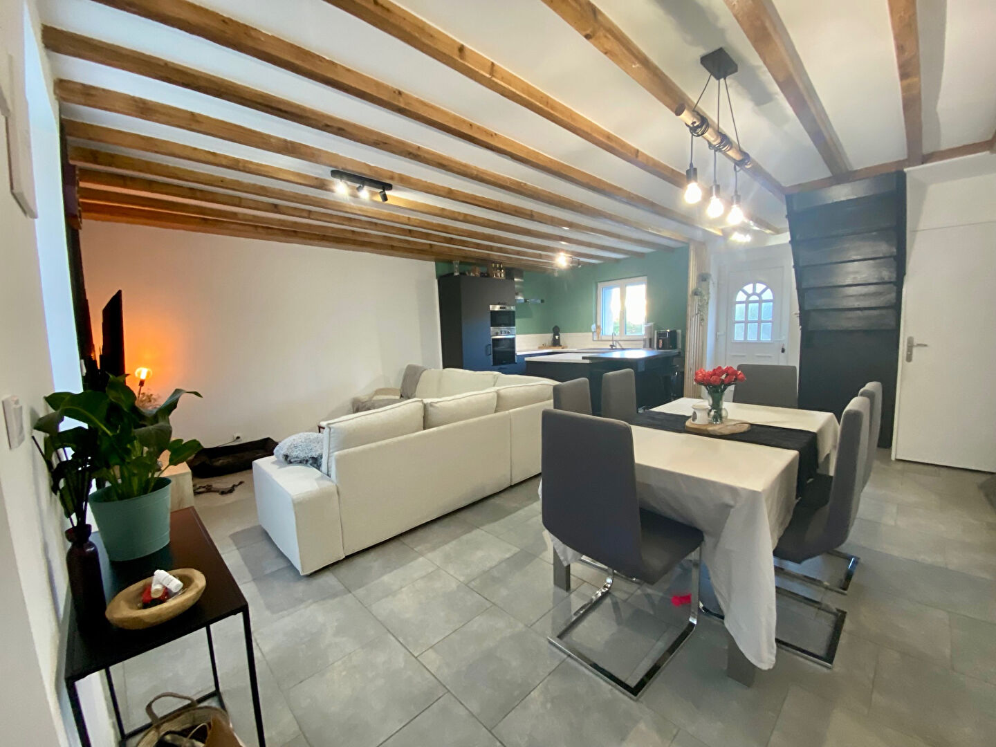 Photo Maison à vendre à Gaël 103 m2 + terrain constructible de 305 m2+ Dépendance image 3/6