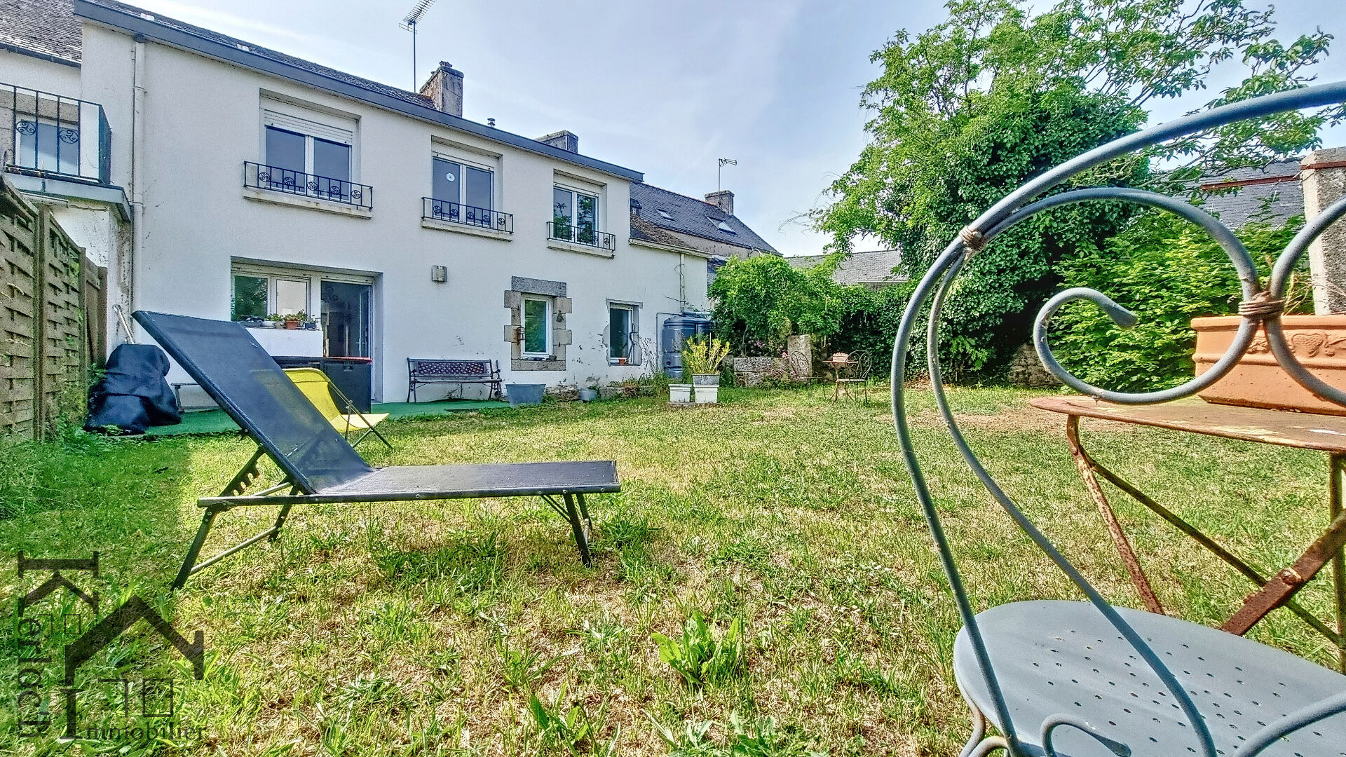 Plein centre de Nevez maison avec jardin !