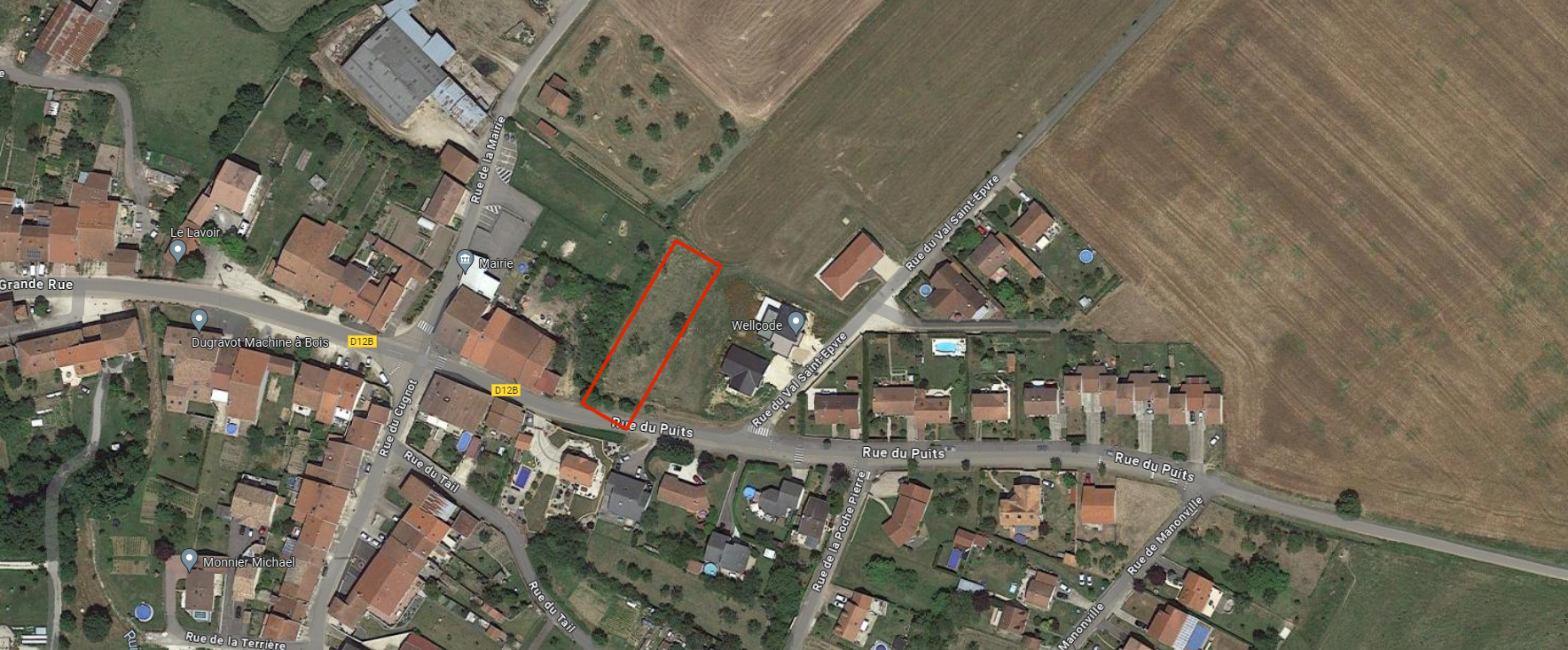 TERRAIN - CONSTRUCTIBLE - MOUTROT - 1 199M²