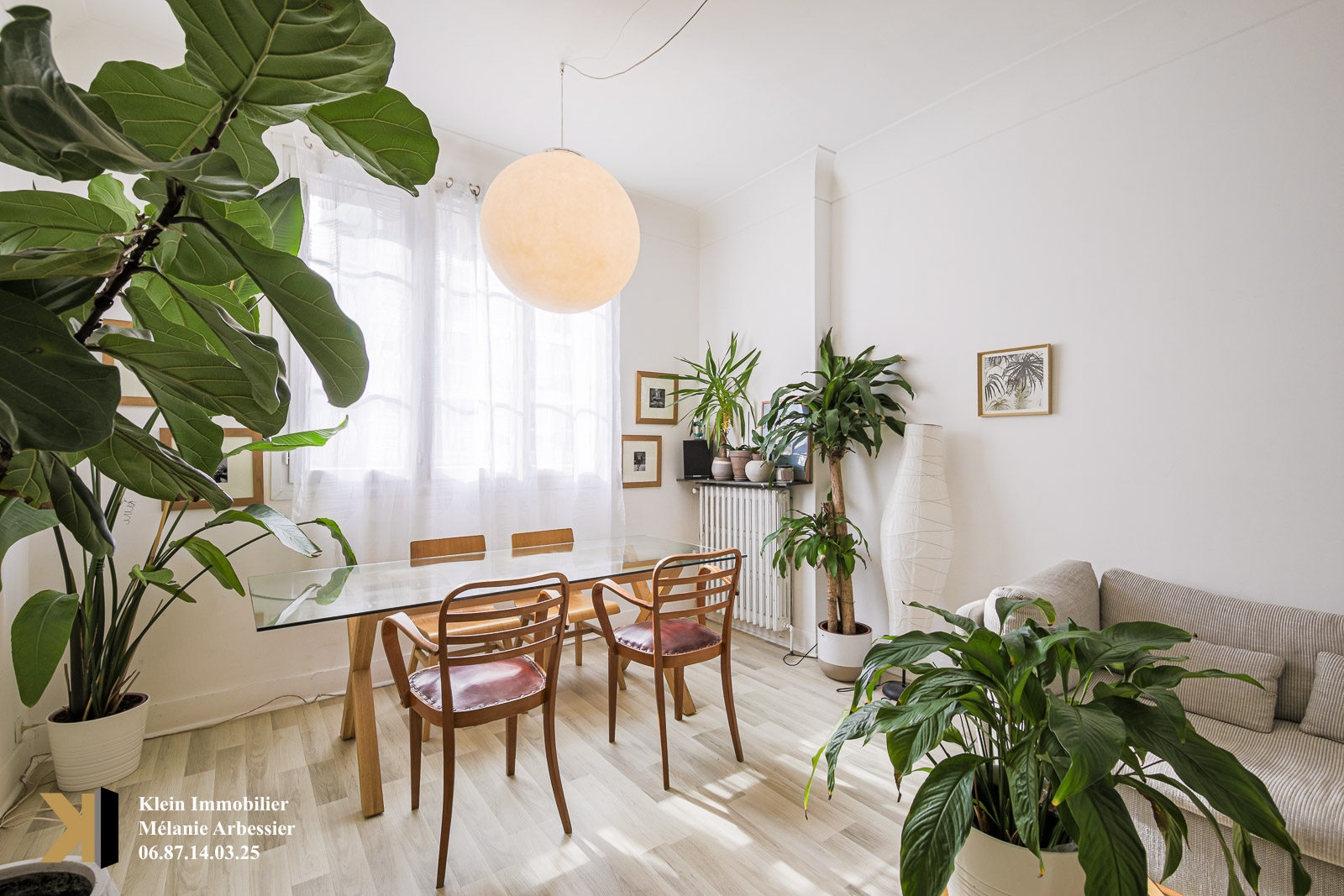 Photo Grenoble Centre/Caserne de Bonne -Bel appartement T3+ de 101m² avec balcons image 3/6