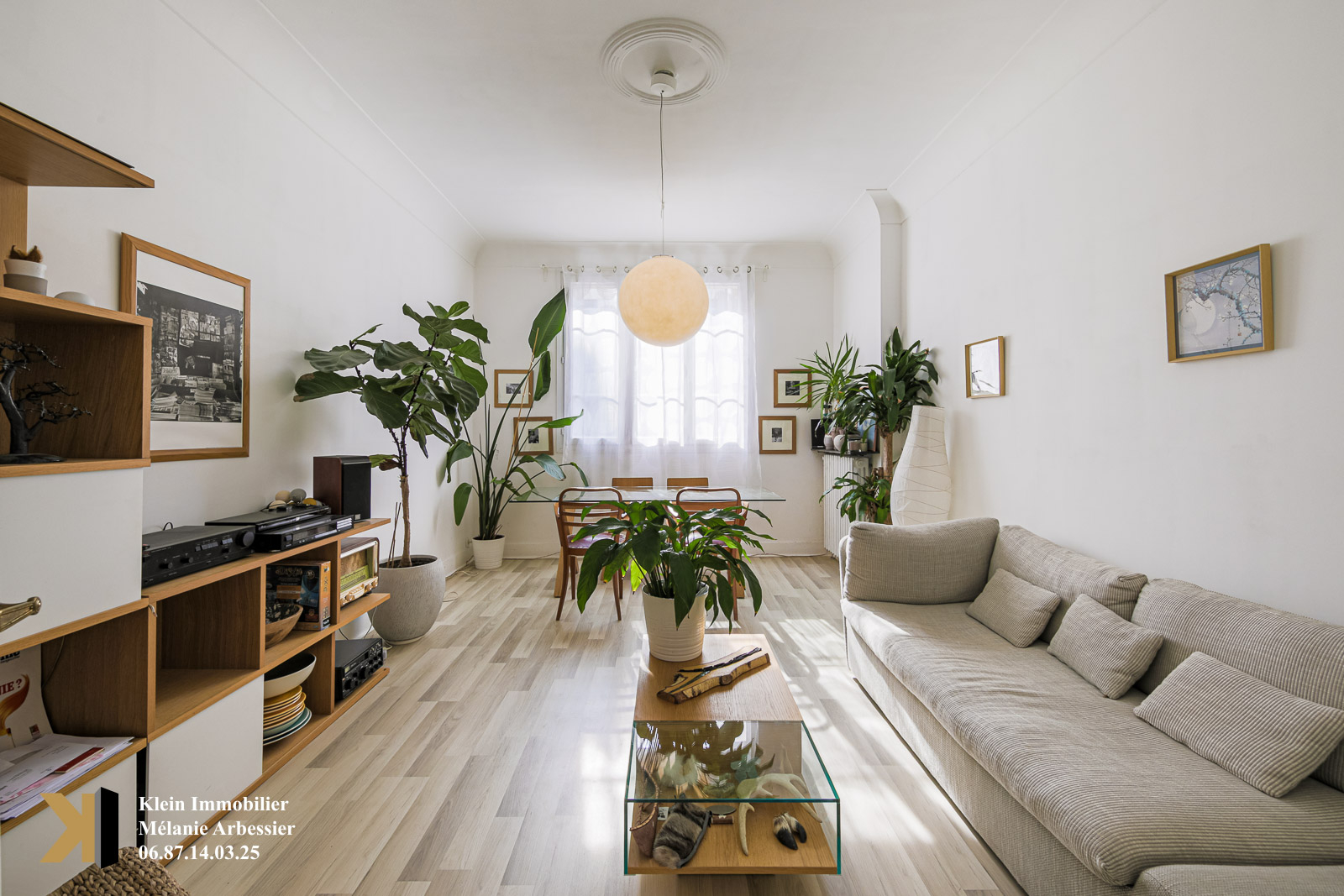 Photo Grenoble Centre/Caserne de Bonne -Bel appartement T3+ de 101m² avec balcons image 4/6