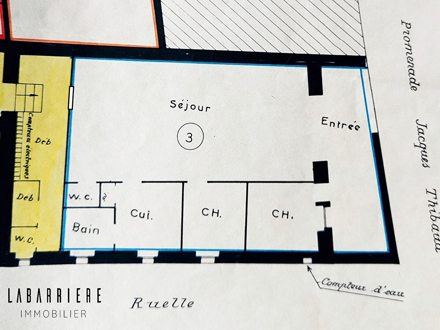 Photo ST-JEAN DE LUZ CENTRE (64500) - T3 en rdc - 80 m², proche Grande Plage image 3/6