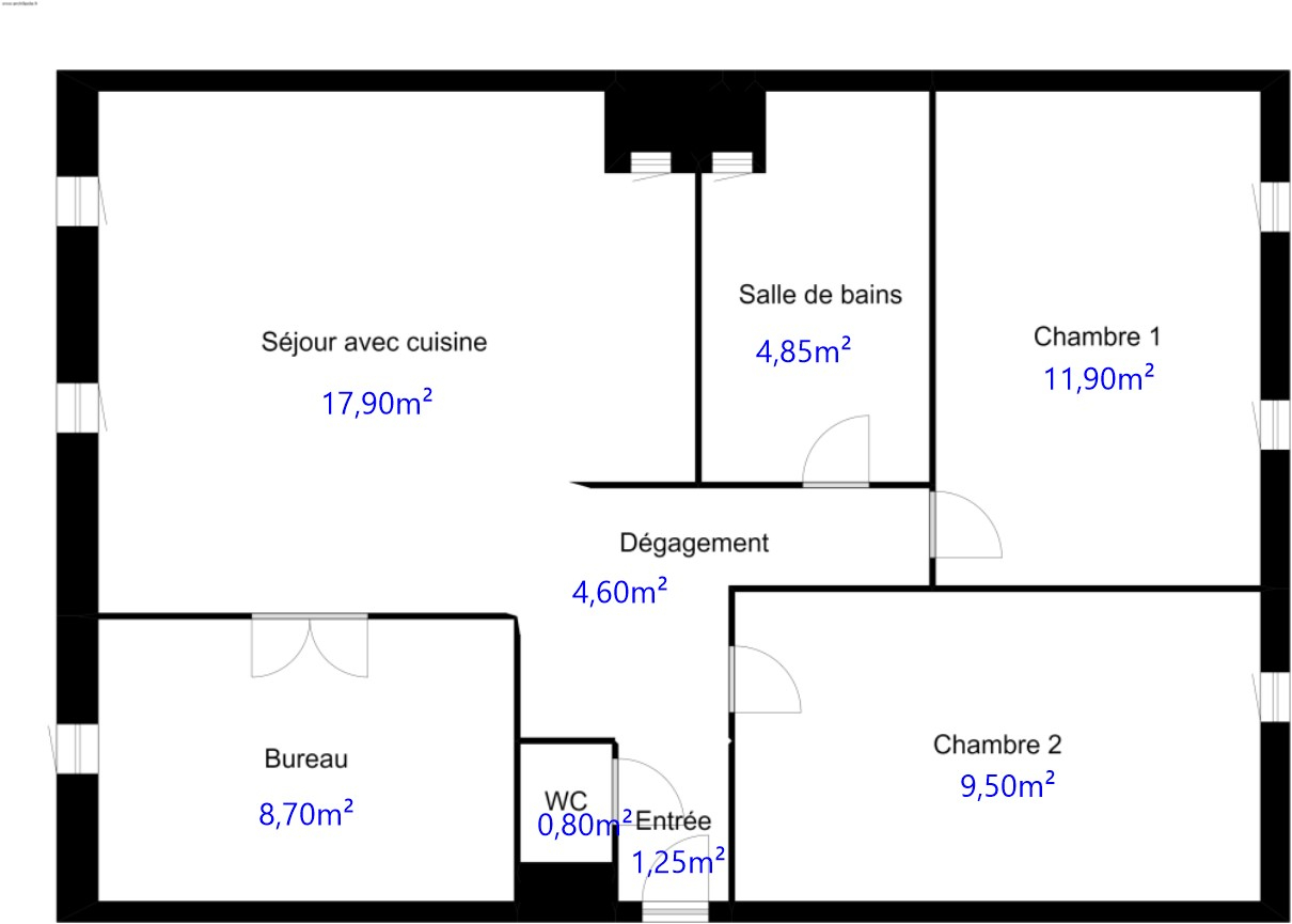 Photo Appartement Marseille 3/4 pièce(s) 59.50 m2 image 6/6