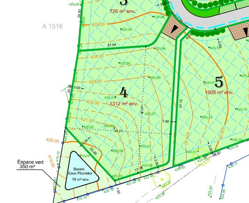 Photo Terrain sur les hauteurs de St PERAY libre de constructeur . image 3/5