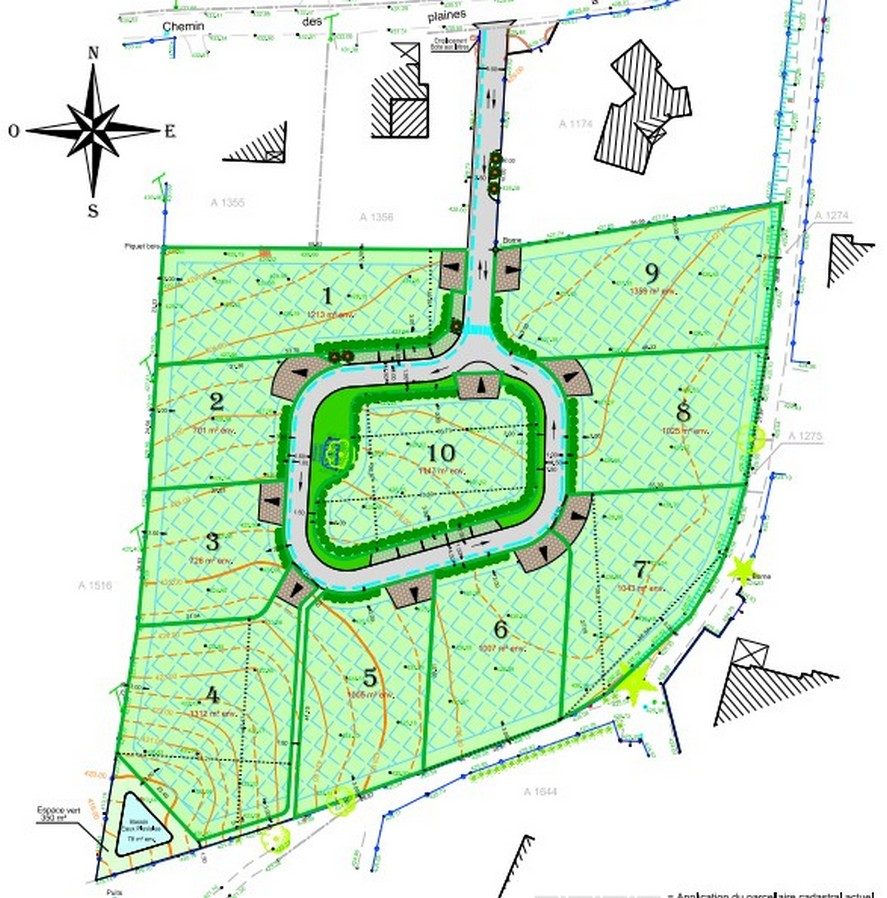 Photo Terrain sur les hauteurs de St PERAY libre de constructeur . image 5/5