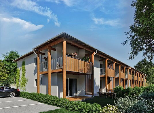 Photo Programme neuf : appartements T2 et T3 à vendre à Gujan Mestras, quartier Meyran image 2/3