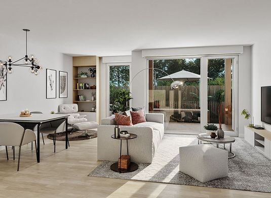 Photo Programme neuf : appartements T2 et T3 à vendre à Gujan Mestras, quartier Meyran image 3/3