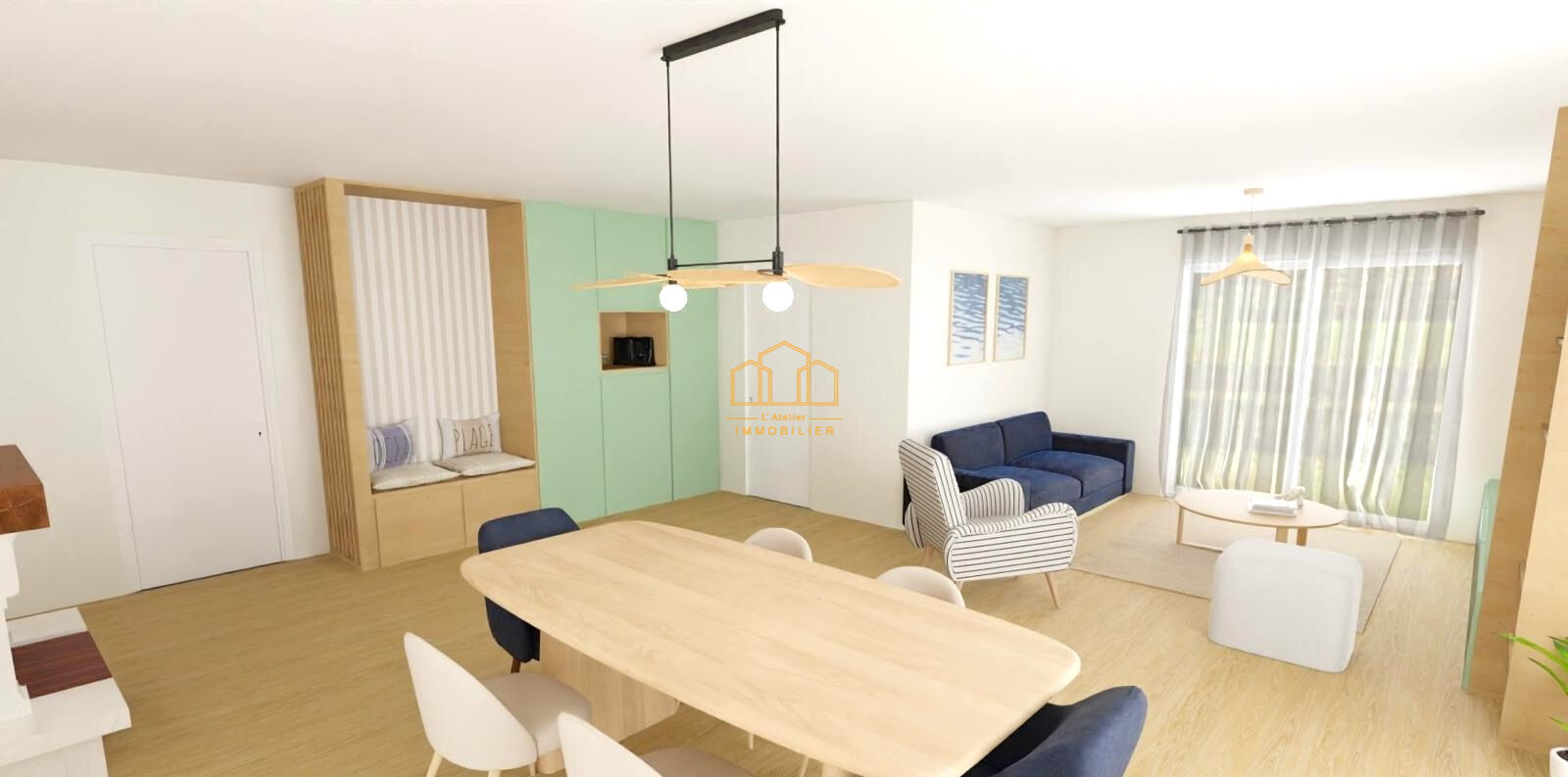 Photo Projet de maison neuve T5 de 120 m2 avec piscine à Sanguinet image 4/6