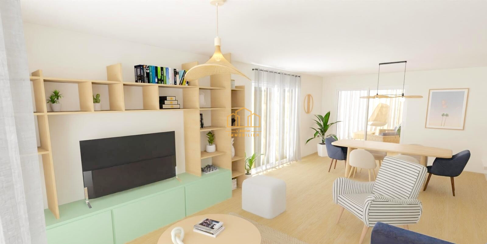 Photo Projet de maison neuve T5 de 120 m2 avec piscine à Sanguinet image 5/6