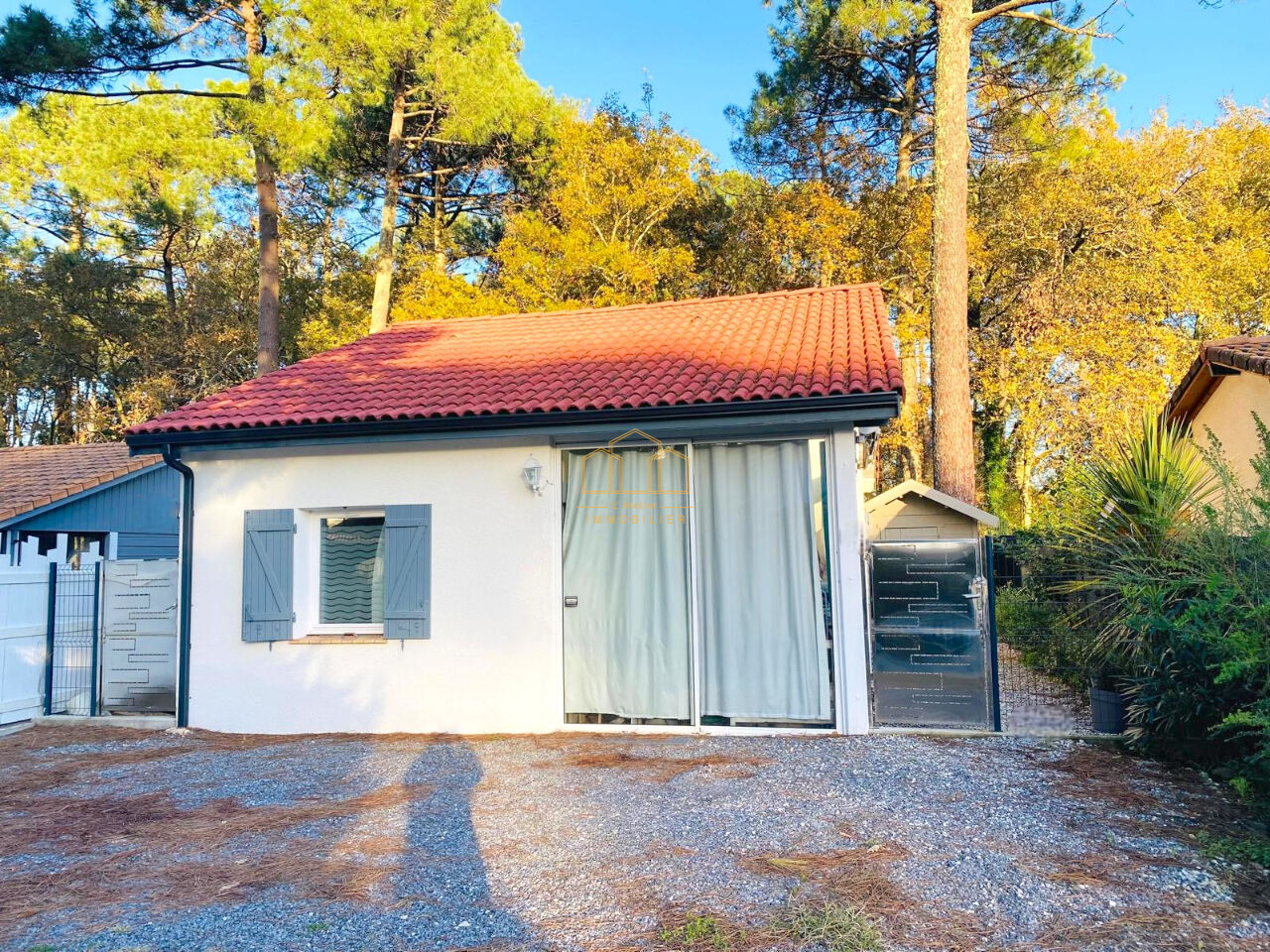 Maison T4 à vendre à Gujan-Mestras dans village de vacances avec piscine