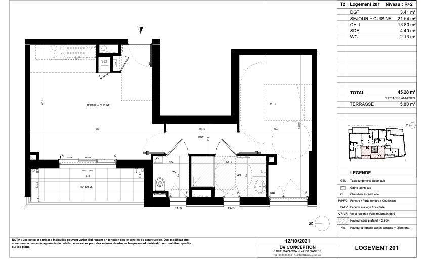 Photo Appartement Nantes 2 pièce(s) image 5/6