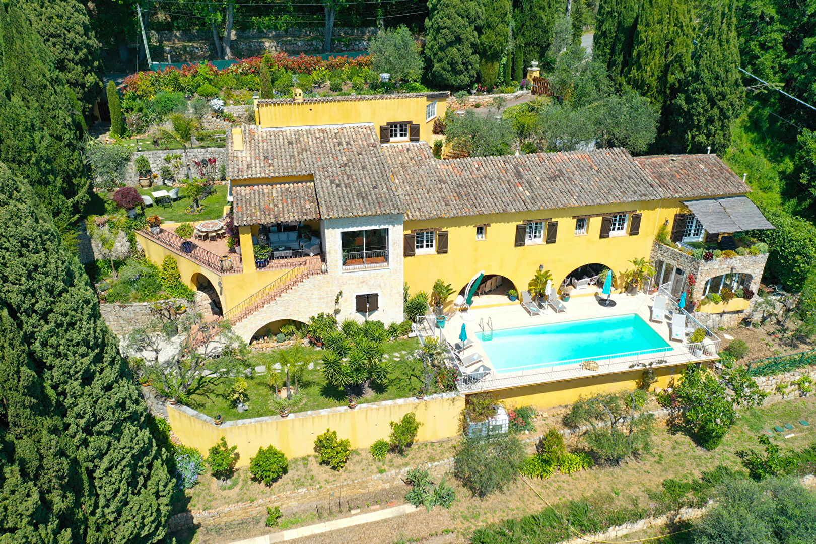 BASTIDE VUE MER 280 m² avec piscine LIMITE GRASSE ST FRANÇOIS