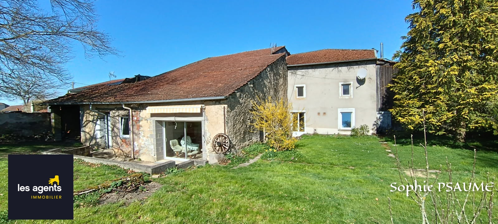 Ferme rénovée avec cachet 250 m²  habitables
