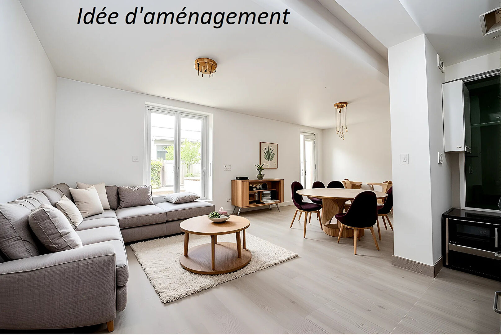 RAMBERVILLERS - maison 94m2 avec terrasse -  5 pièces -.3 chambres