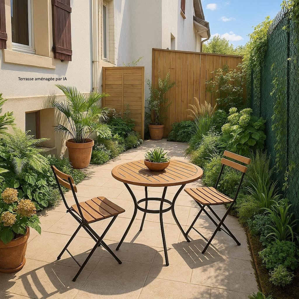 T2 lumineux avec terrasse à Golbey