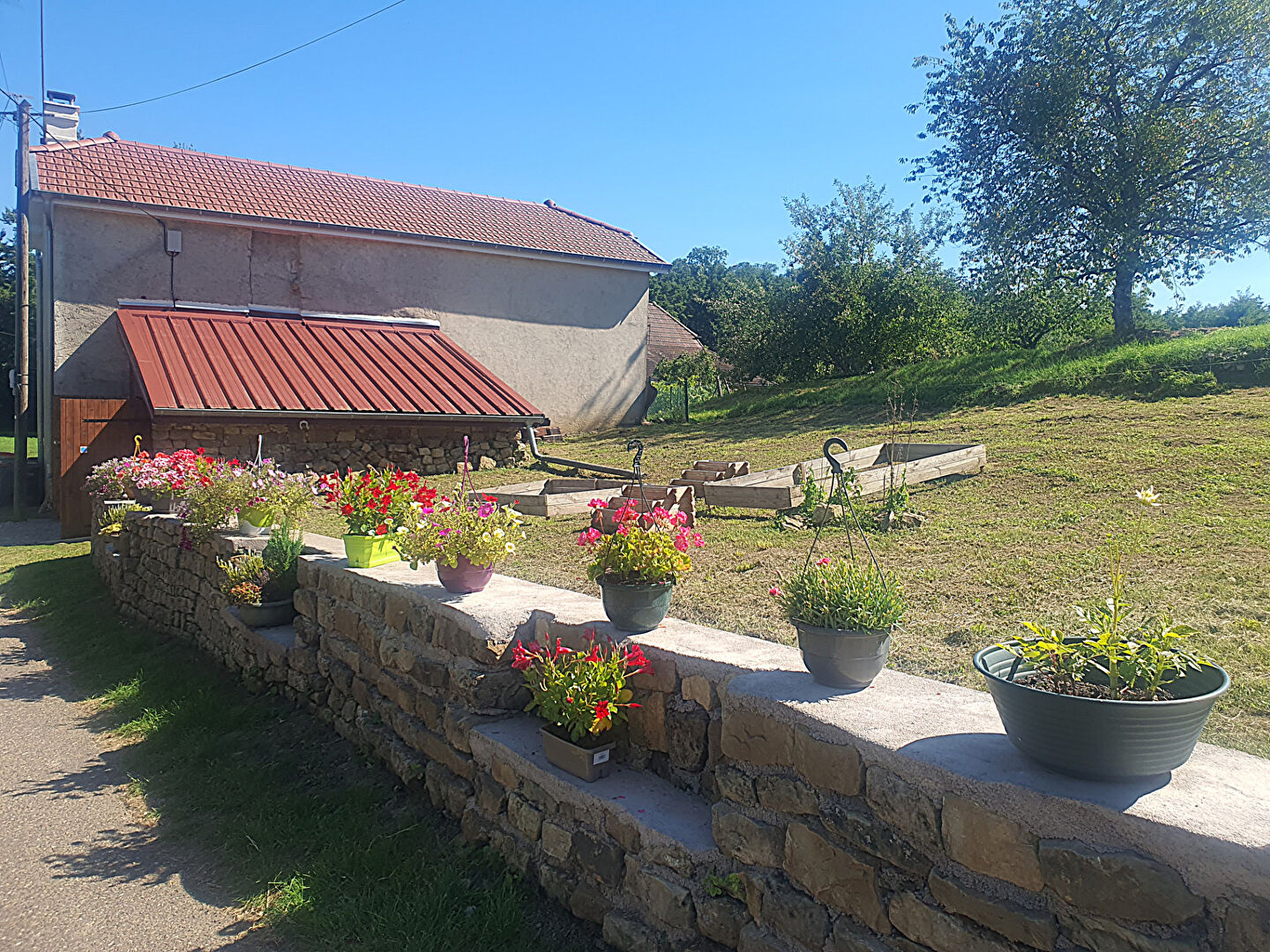 Maison Chauvirey Le Châtel 3 pièces 85m2 terrain 458m2