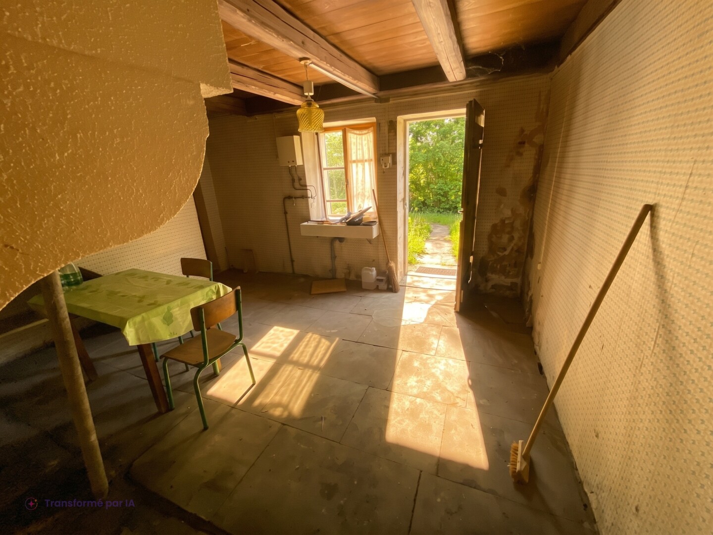 Corps de ferme Uzemain 3 pièces 64m2 habitables 996m2 terrain