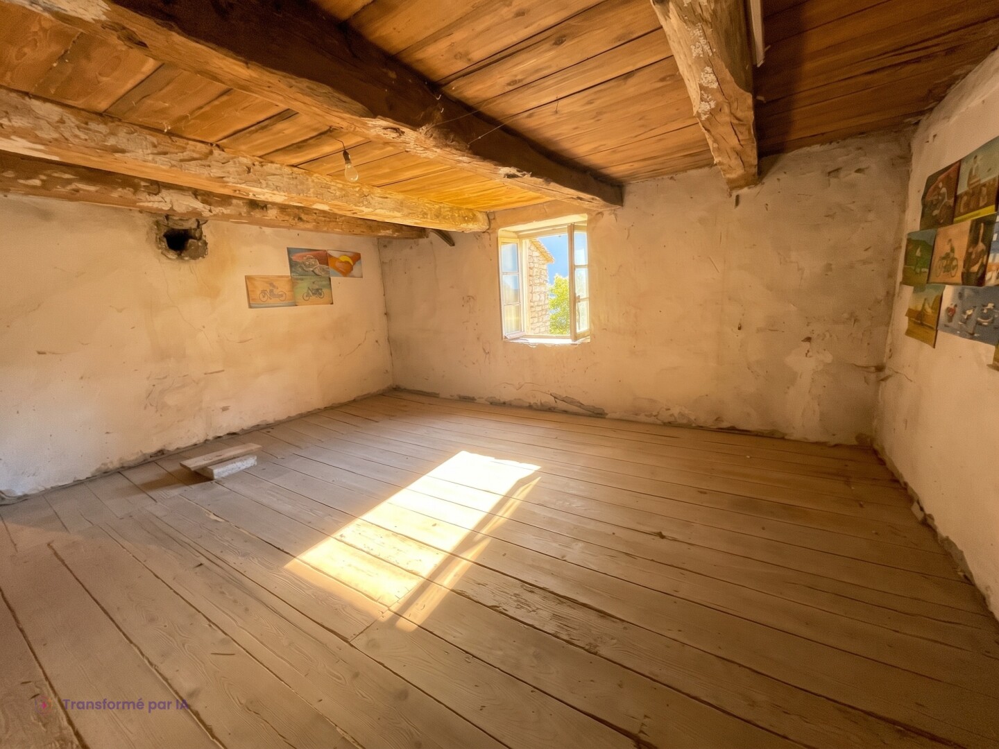 Corps de ferme Uzemain 3 pièces 64m2 habitables 996m2 terrain