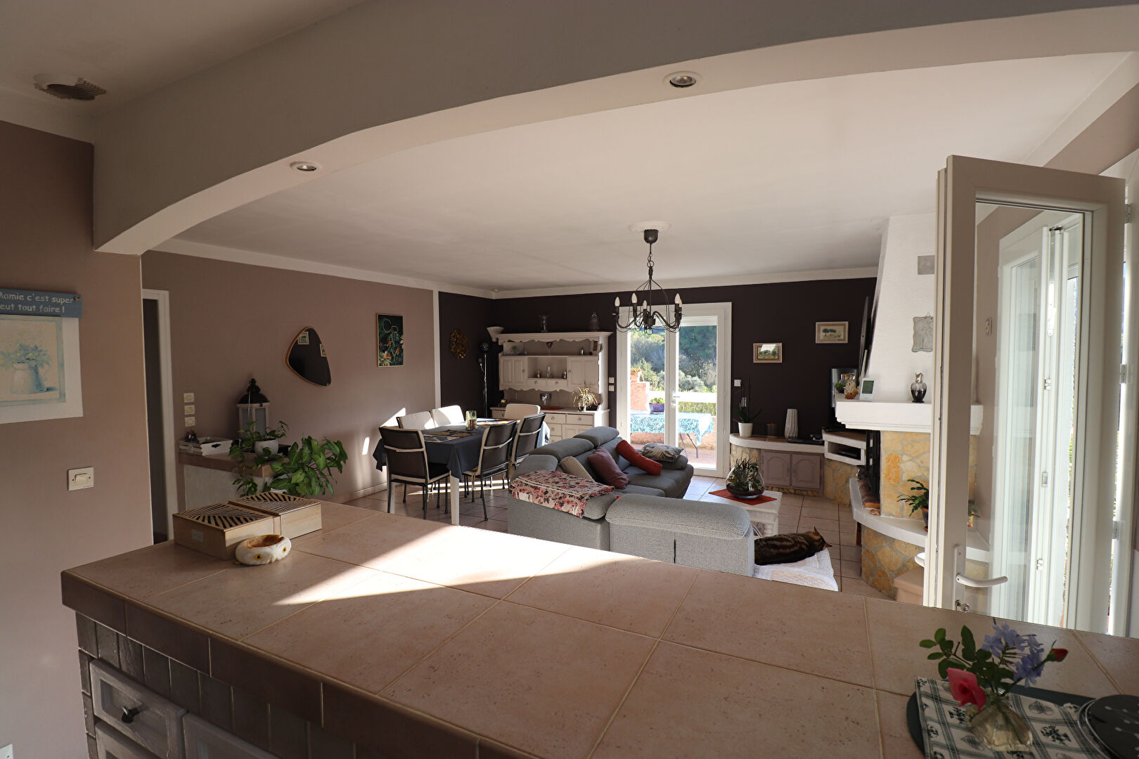 Photo St Cyr sur mer Villa de plain-pied avec grand terrain et vue dégagée image 4/6