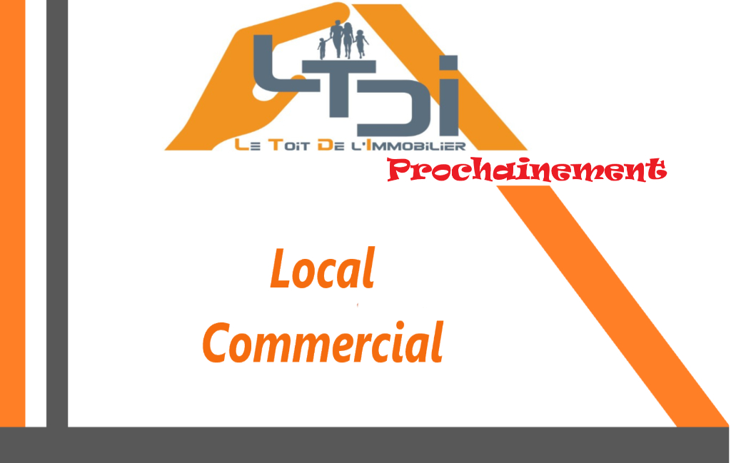 Local commercial  200m² à louer