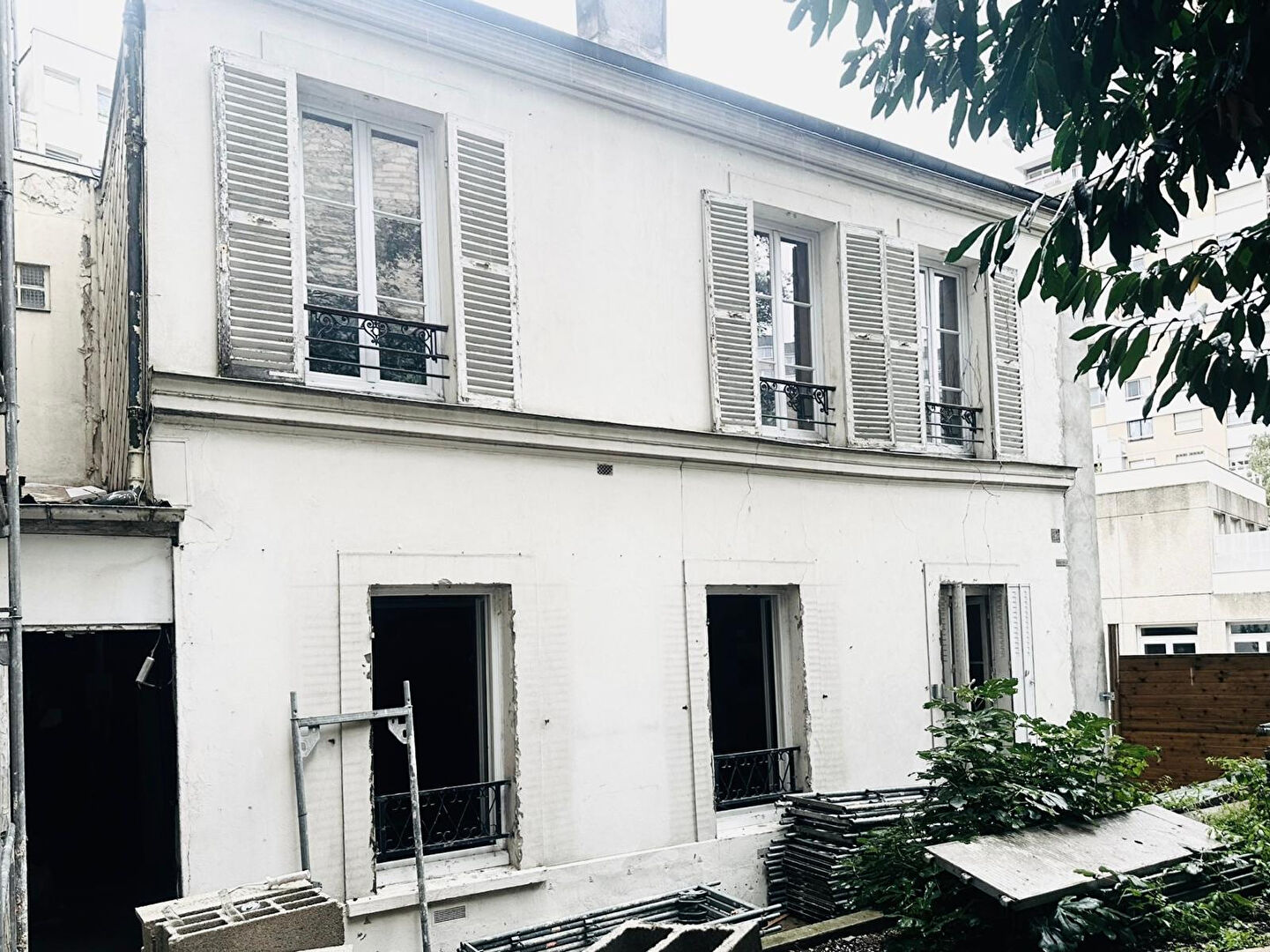 Paris 19ème Maison avec jardin