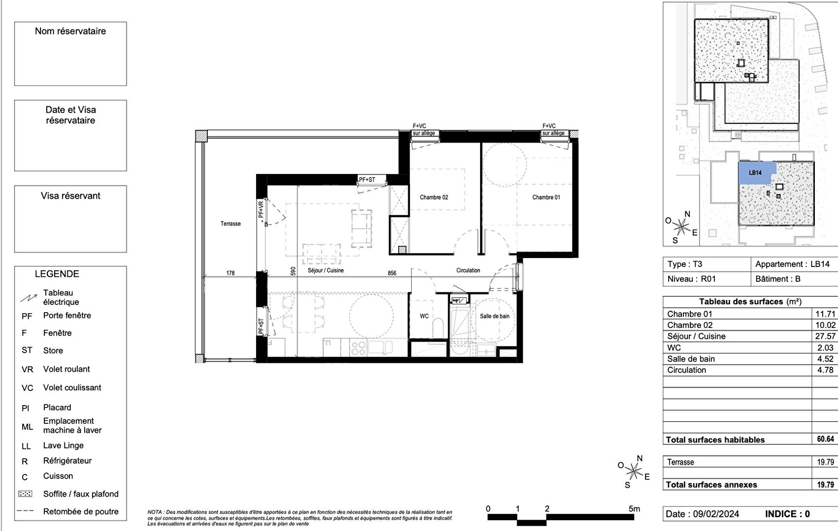 Photo Appartement Blagnac 3 pièces 60 m2 image 3/3