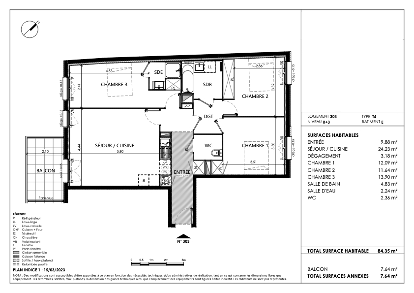 Photo Appartement T4 - 85m2 - Toulouse image 3/6