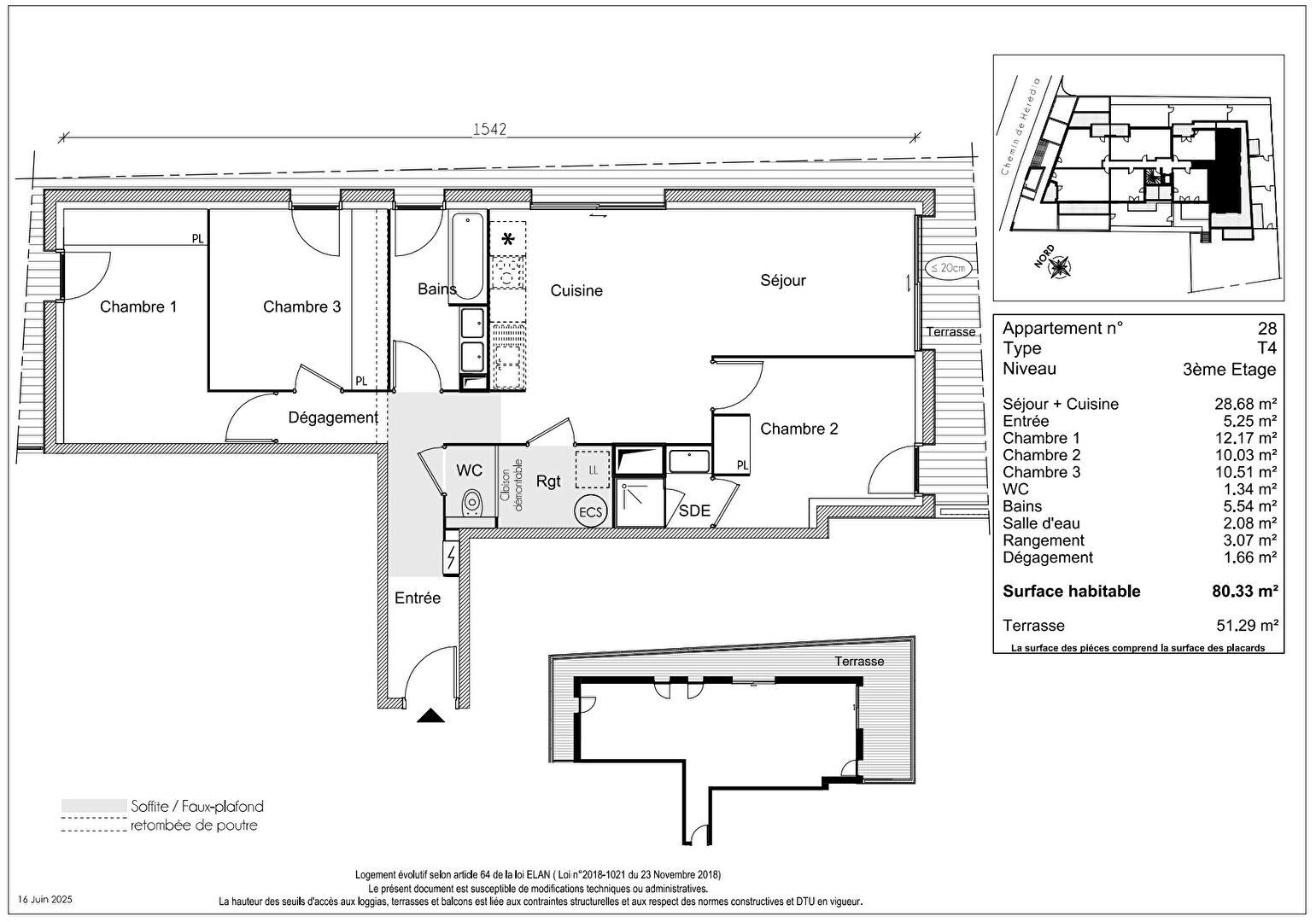 Photo Appartement T4 - 80m2 - Jolimont image 2/4