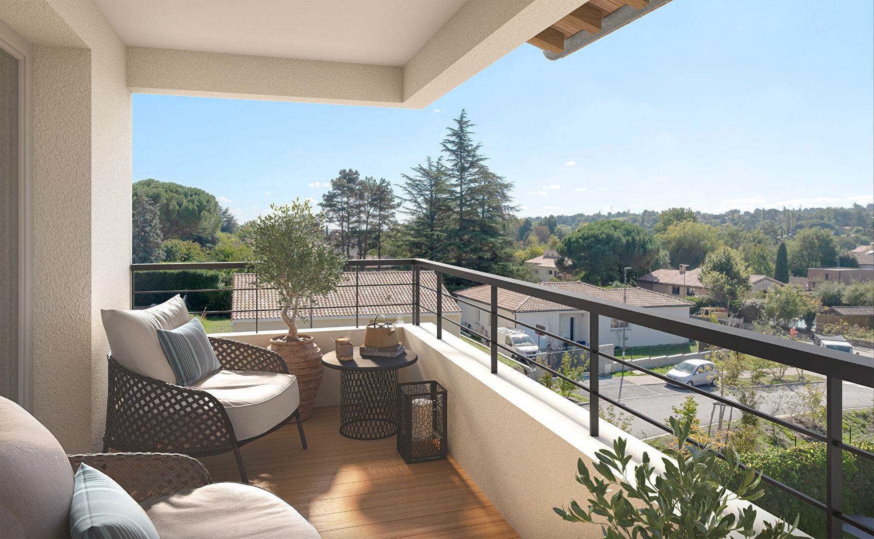 Appartement 3 pièces 63 m² Loggia Auzeville-Tolosane