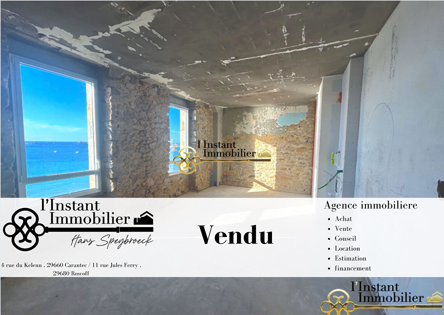 Agence immobilière de L'instant Immobilier Carantec