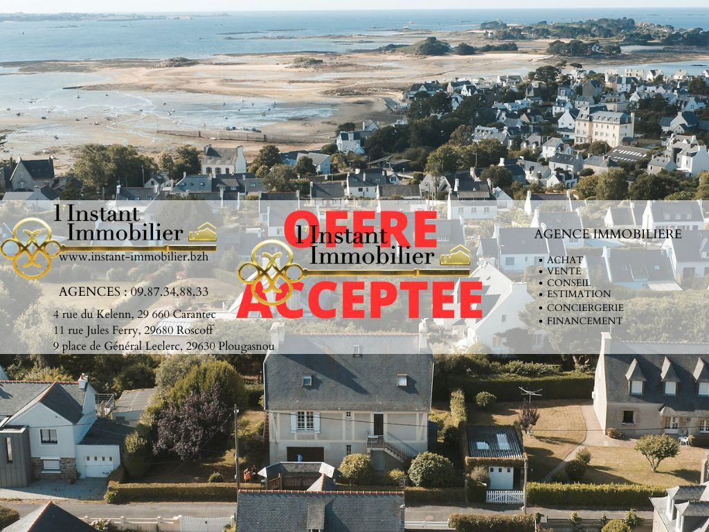 Agence immobilière de L'instant Immobilier Carantec
