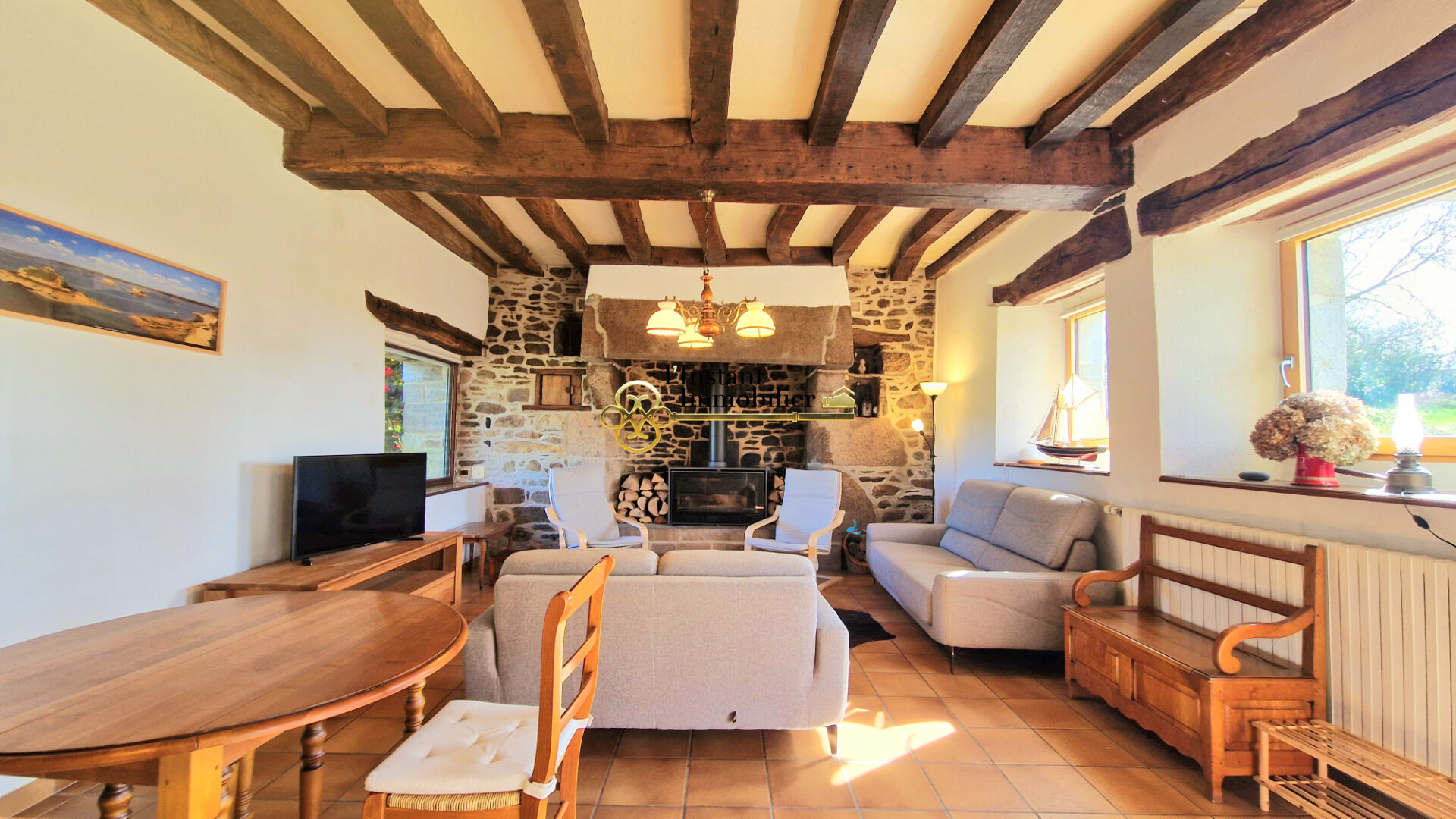 Photo Demeure de Prestige Lanmeur 9 pièce(s) 240 m2 image 4/6