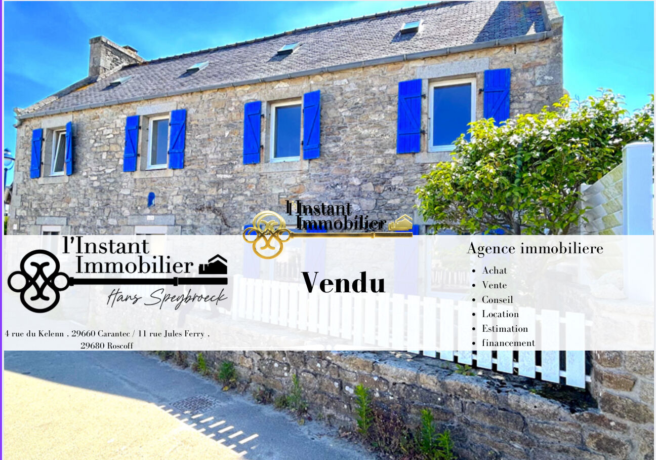 Agence immobilière de l'Instant Immobilier - Roscoff