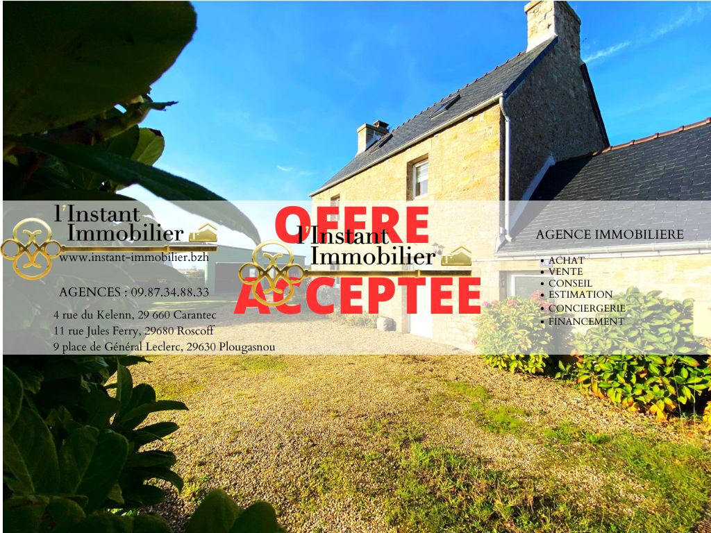 Agence immobilière de L'instant Immobilier Carantec