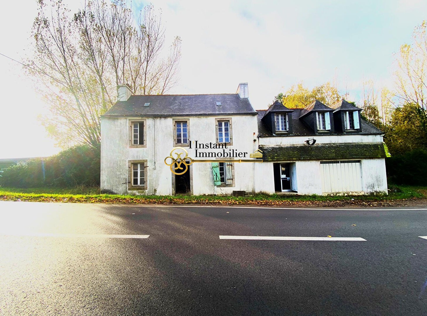 Photo Parcelle boisée en ZAC avec bâtiment à reconstruire intégralement. image 2/6